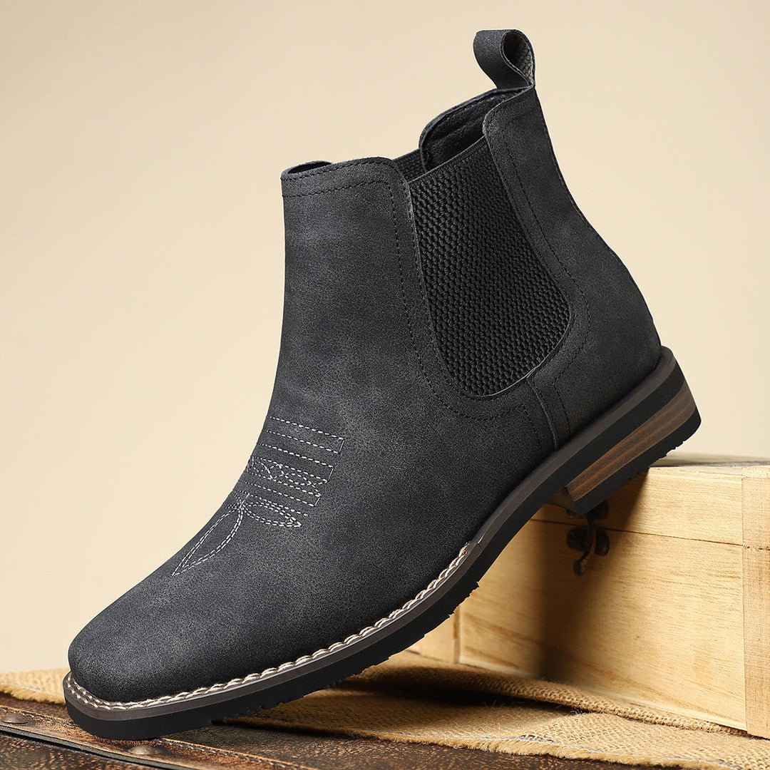 Elegante braune Herren Edelwald Urban Boots, ideal als bequeme Stiefeletten für Business-Casual.