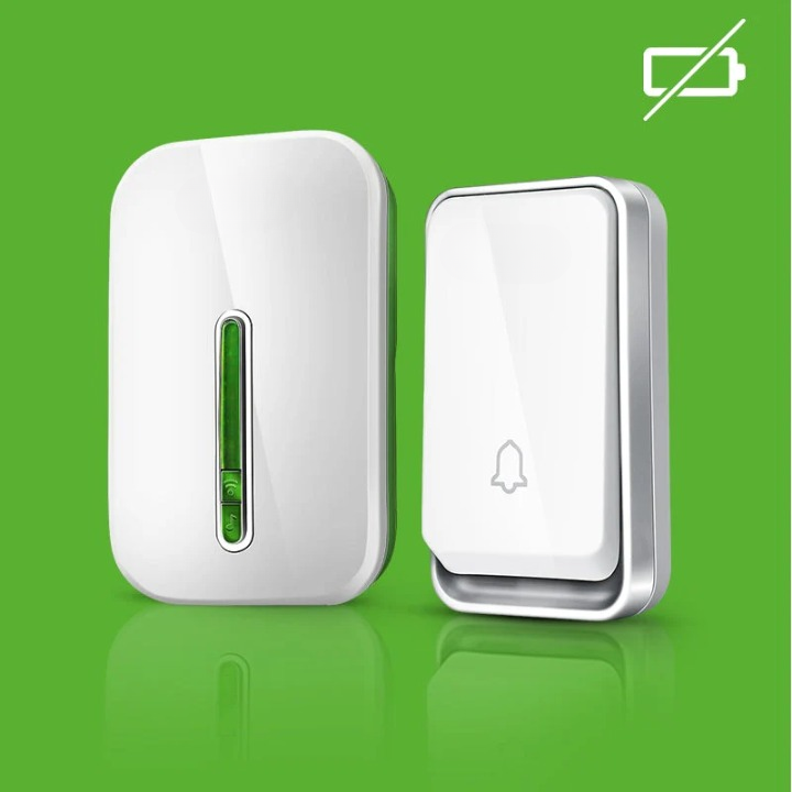 Sonivo intelligente kabellose Türklingel. Batterielos, wetterfest für Smart Home, einfache Installation.