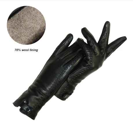 Warme Damen Winterhandschuhe, ideal für kalte Tage, bieten hohen Tragekomfort und Schutz vor Kälte.