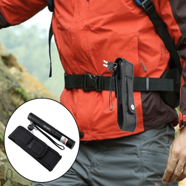 USB-aufladbarer Hochleistungs Laserpointer; einstellbarer Fokus, hohe Sichtbarkeit für Outdoor-Aktivitäten.