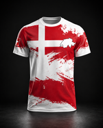 Schweizer Flagge Fußball-T-Shirt 08LJ
