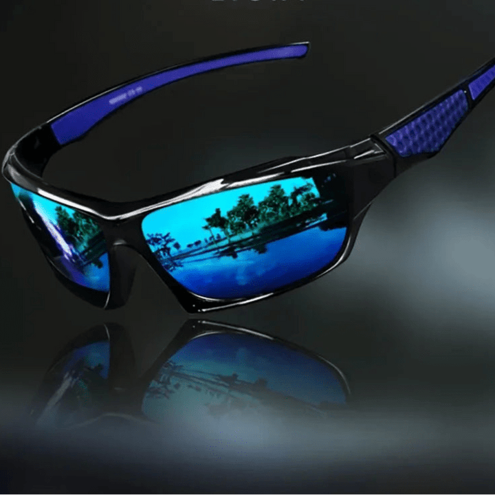 Polarisierte UV400 Sonnenbrille für Outdoor-Aktivitäten. Optimaler Augenschutz im Sommer.