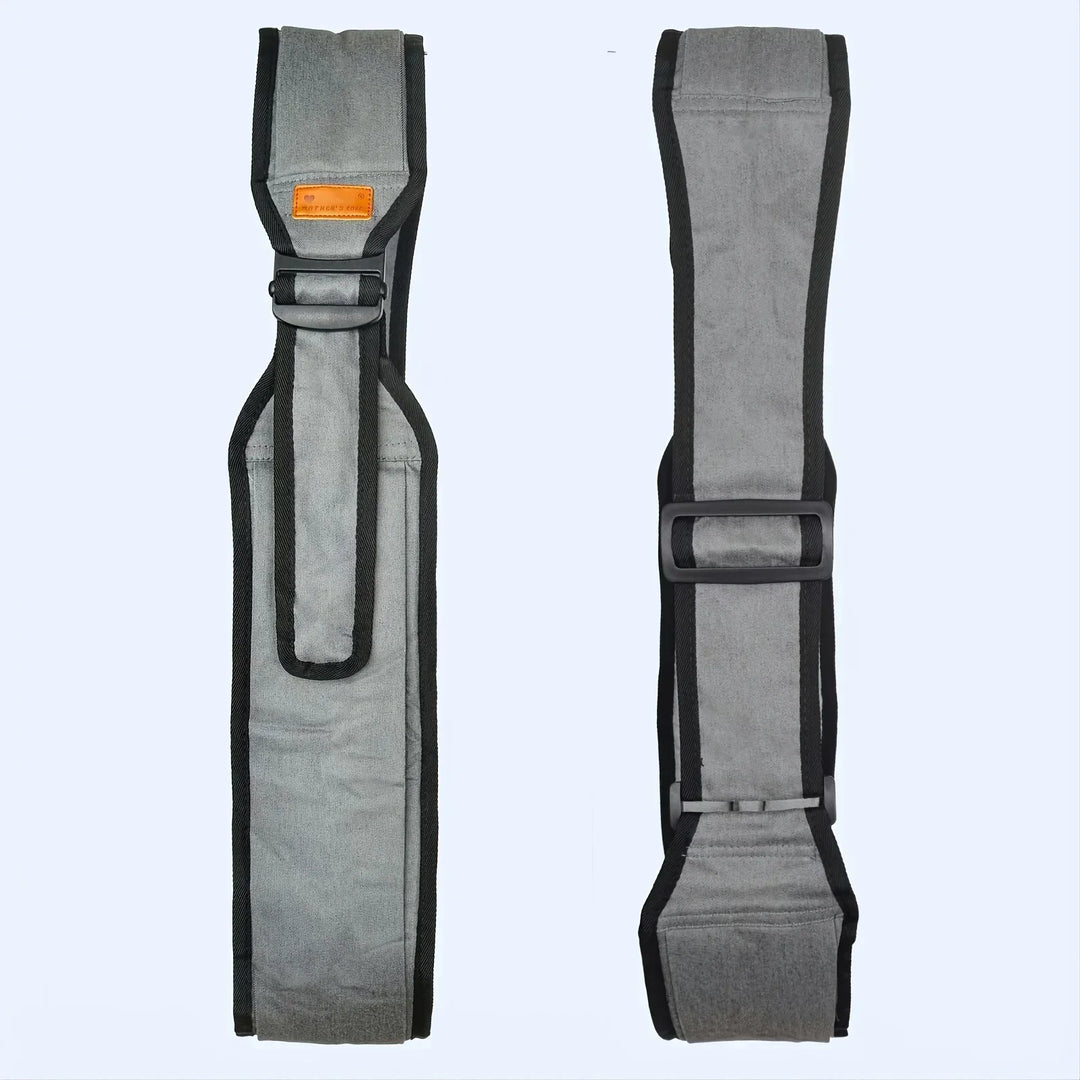 Bequeme Baby-Hüfttrage für Säuglinge & Kleinkinder, ergonomisch geformt für optimalen Tragekomfort unterwegs.