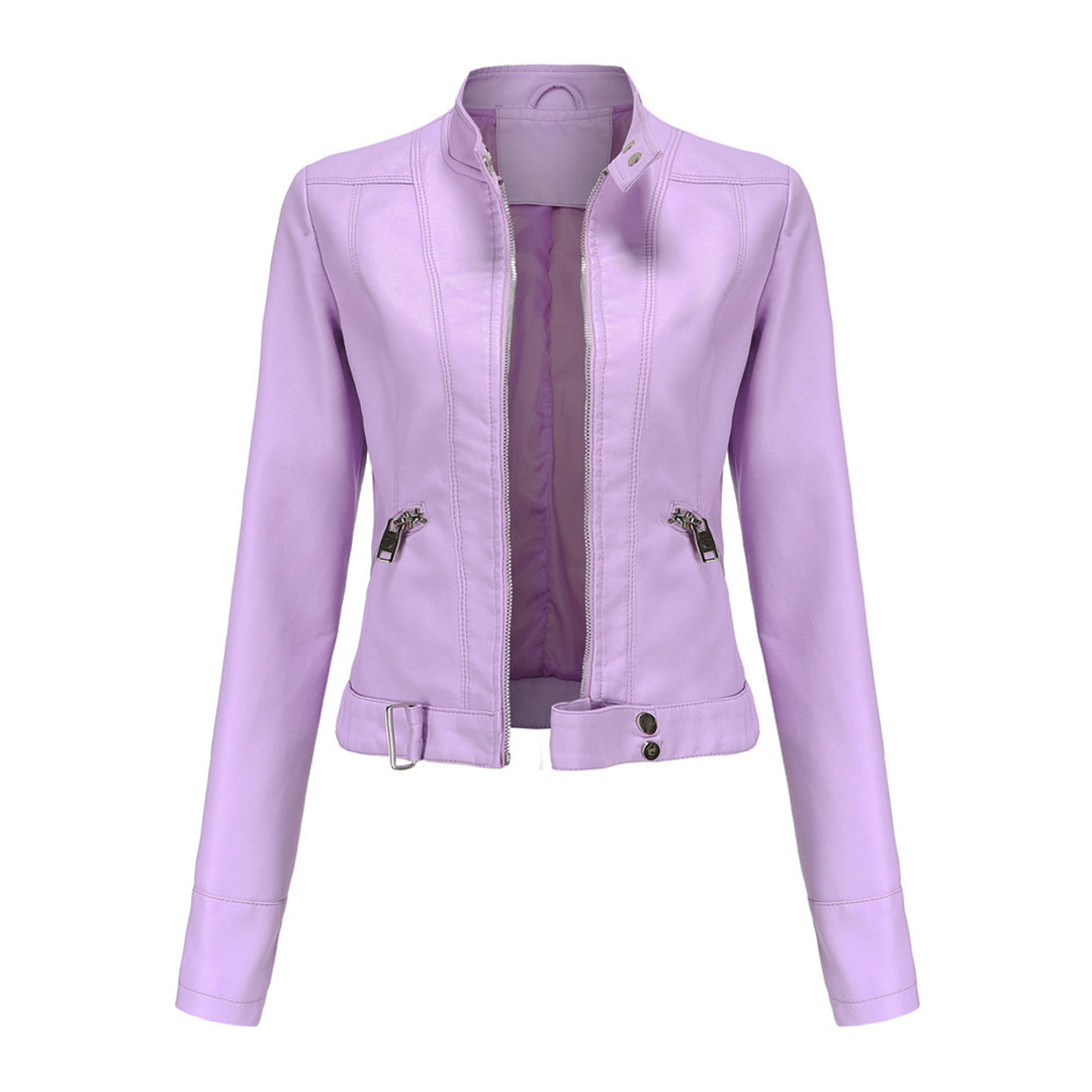 Elegante Marlene Lederjacke für Damen. Klassisch, stilvoll und vielseitig für feminine Mode im Alltag.