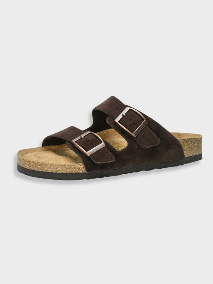 Bequeme Herren Sandalen mit verstellbaren Schnallen für optimalen Komfort und klassischen Stil.