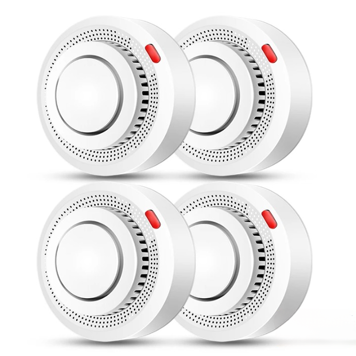 SafeSense intelligenter WLAN Rauchmelder, 85dB Feueralarm für Ihre Sicherheit und Seelenfrieden.