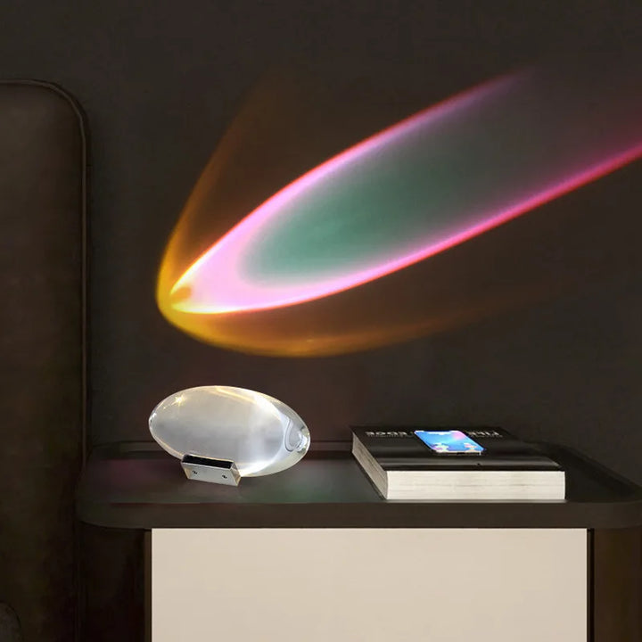 Zauberhafte Kristall Sternenprojektor Nachtlampe – perfektes Geschenk für magische Raumbeleuchtung.