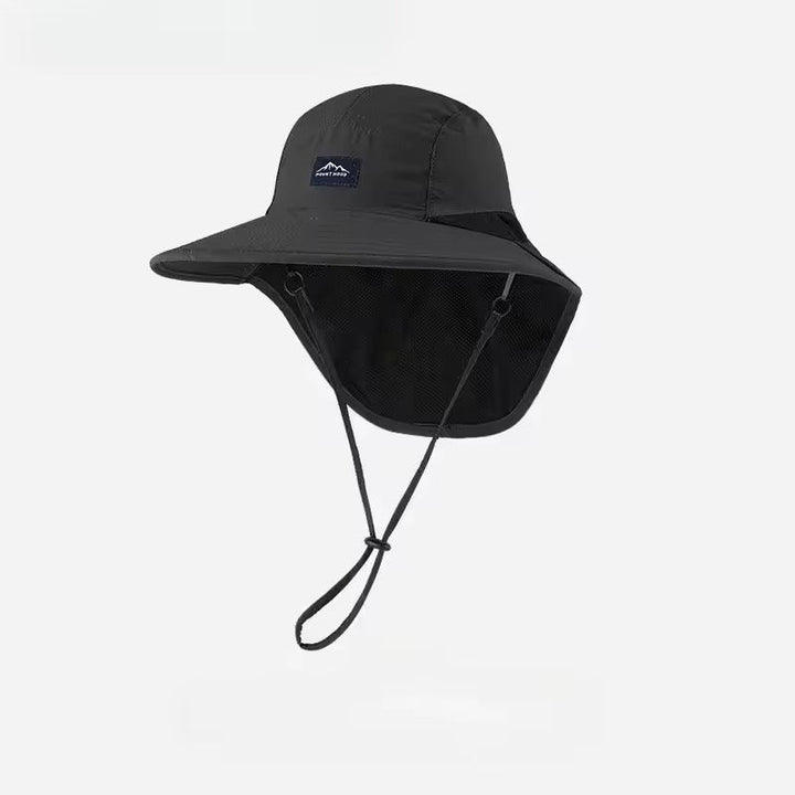 Leichter, verstellbarer Sonnenhut mit Nackenschutz, wasserdicht, für Damen & Herren.
