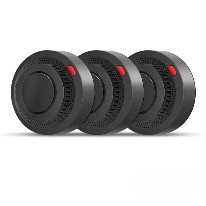 Smart Home 85dB Rauchmelder, WLAN-fähig, Warnsystem und Kontrolle direkt über die Tuya App.