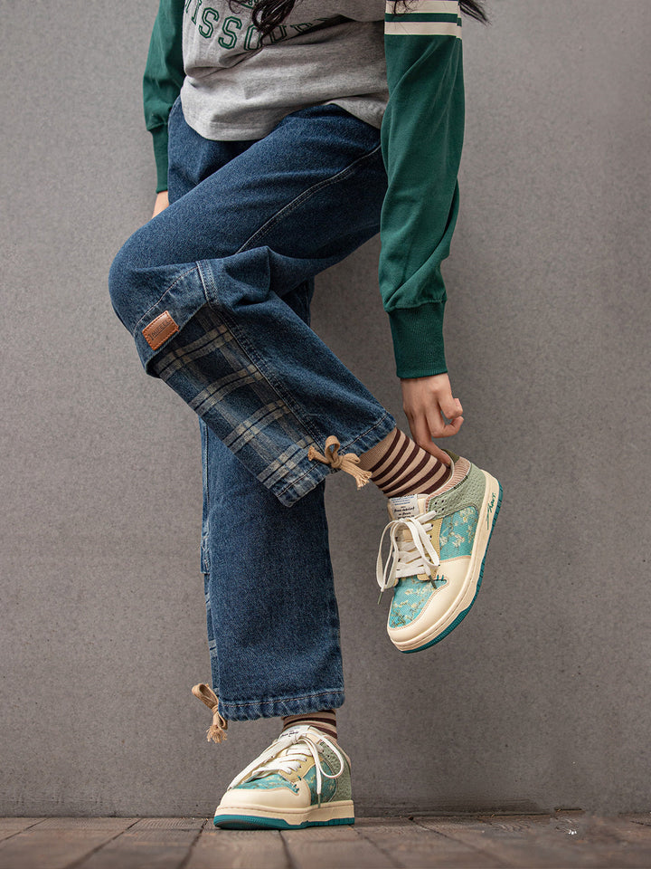 Van Gogh Mandelblüten Kunst-Sneakers: Bequeme Unisex Alltagsschuhe, die Stil und künstlerisches Design vereinen.