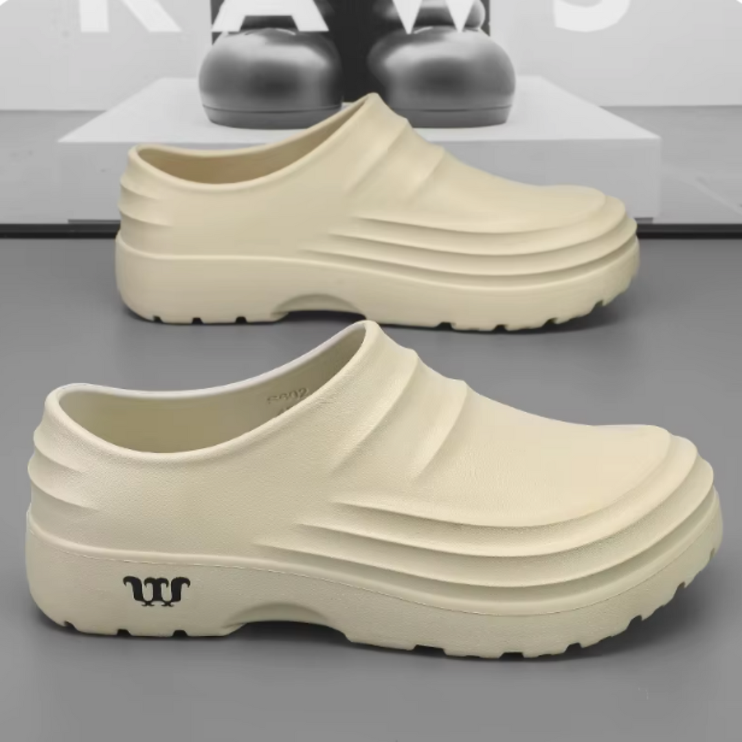 Ergonomische AquaStep Clogs: Wasserdicht, orthopädisch geformt. Optimaler Komfort für Damen & Herren mit Fußproblemen.