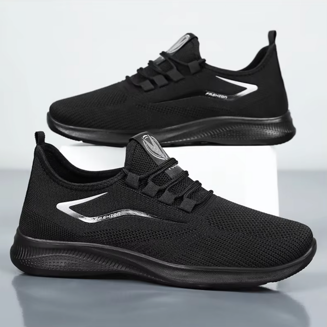 Herren Slip-On Walkingschuh, atmungsaktiv & bequem für Freizeit und Alltag.