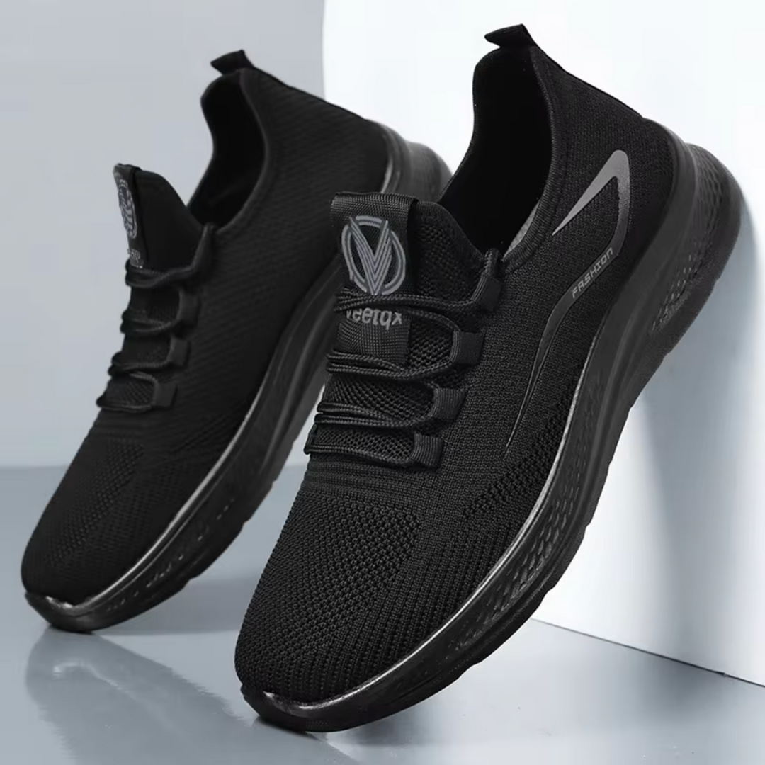 Leichte Herren Slip-On Alltagsschuhe, orthopädisch, mit integrierter Fußgewölbestütze und Komfort.