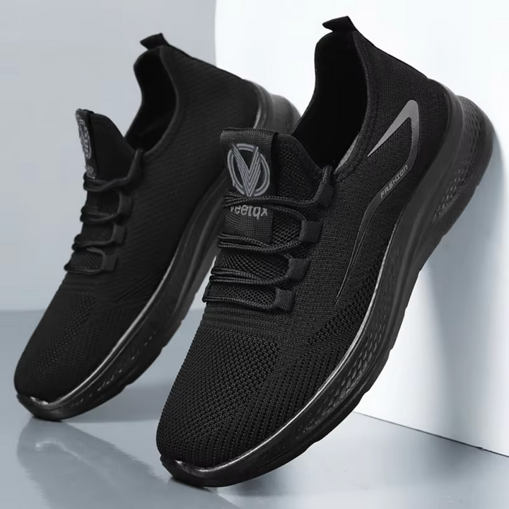 Leichte Herren Slip-On Alltagsschuhe, orthopädisch, mit integrierter Fußgewölbestütze und Komfort.