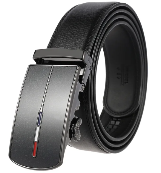 Stilvoller Herren Gürtel mit Automatik-Schnalle, das ideale Männer Accessoire und Geschenk für jeden Anlass.