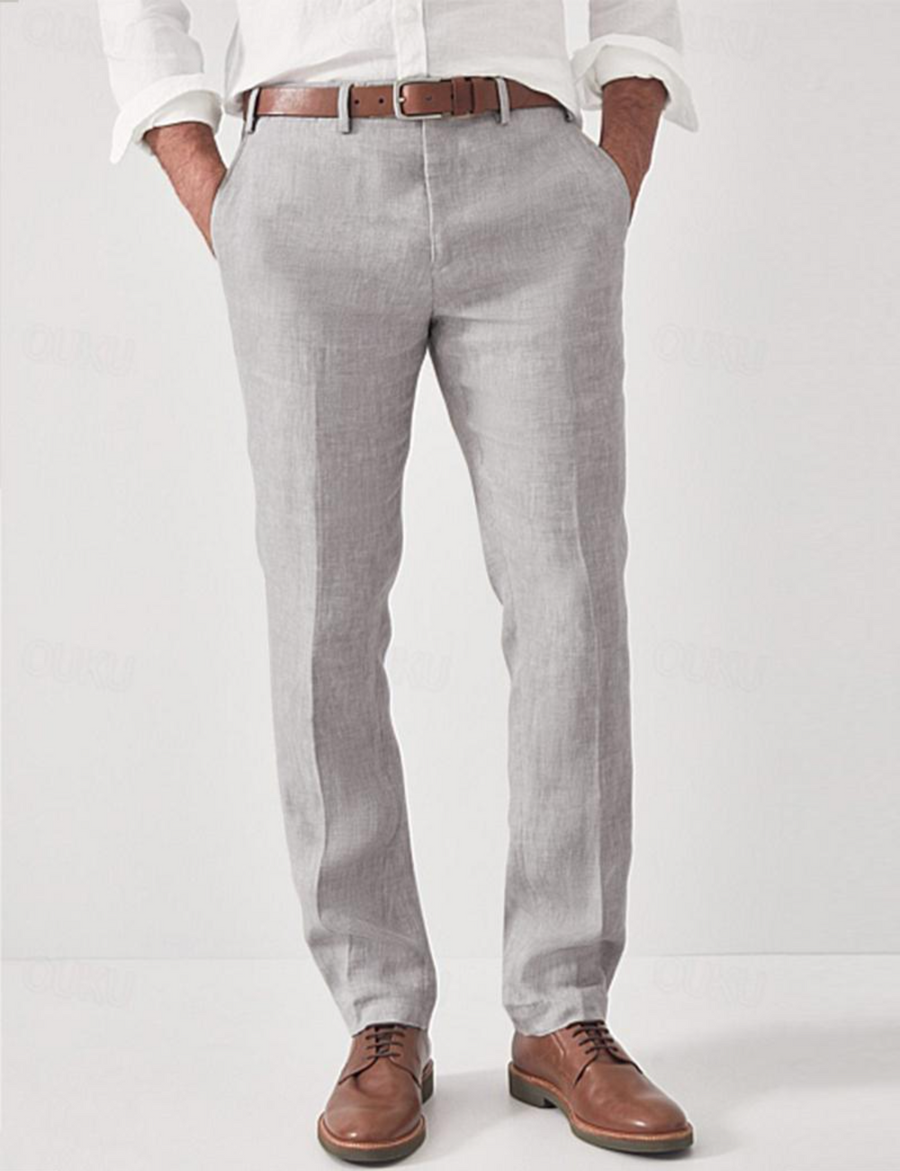 Vielseitige elegante Herrenhose, perfekt als Freizeithose oder Smart Casual für jeden Anlass.