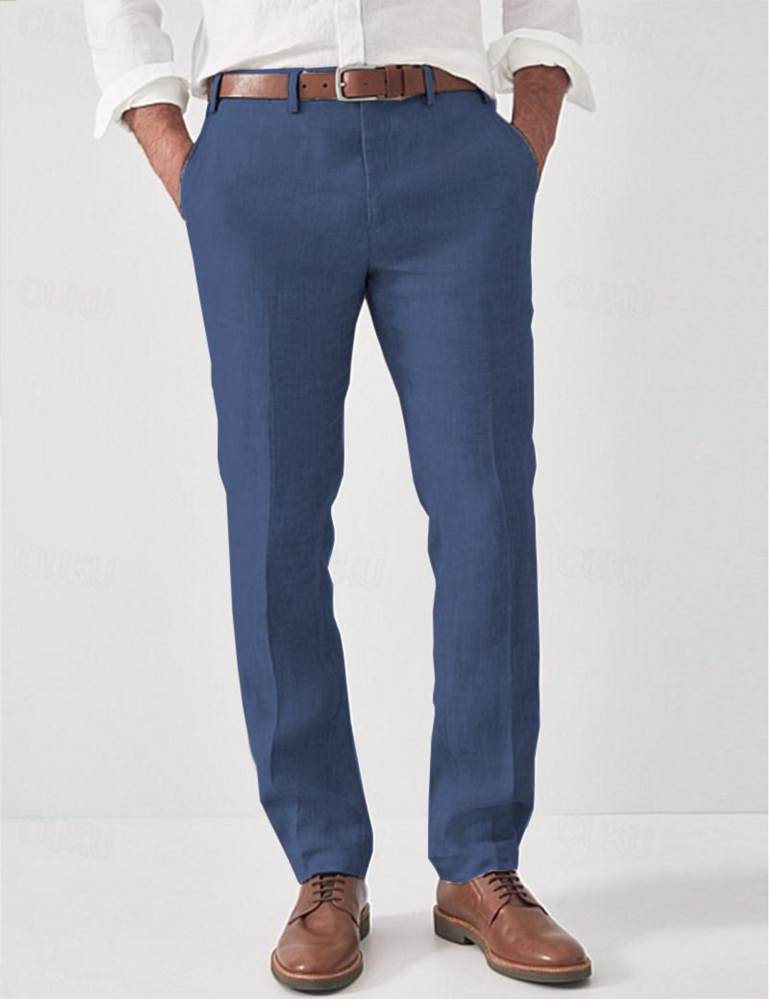 Stylische, bequeme Herrenhose für den Alltag. Perfekt für casual und smart casual Outfits.