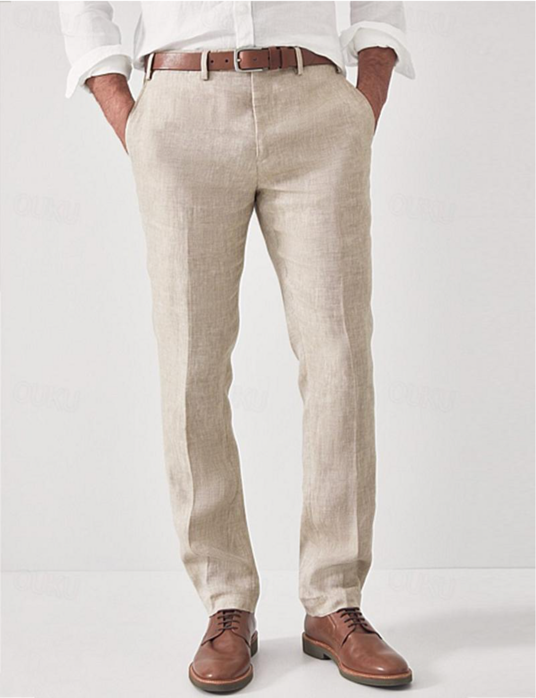 Schicke Herrenhose im Slim Fit für hohen Komfort den ganzen Tag. Ideal für vielseitige Casual-Looks.