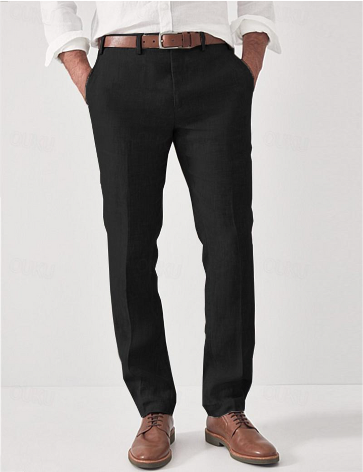 Atmungsaktive, kühlende Herrenhose für Sommer und Frühling. Bietet optimalen Komfort und Style.