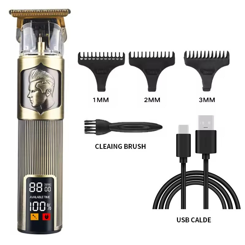 Wasserdichter Elektrorasierer, ideal für Nass- und Trockenrasur. Schnelles Styling und gründliche Körperpflege.