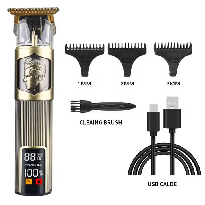 Wasserdichter Elektrorasierer, ideal für Nass- und Trockenrasur. Schnelles Styling und gründliche Körperpflege.