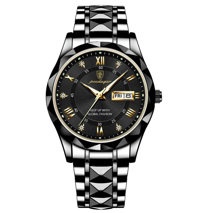 Hochwertige Herren Armbanduhr, präzise Zeitanzeige, stilvolles Design.