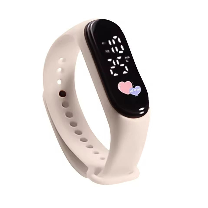 Rückseite der robusten Kinder Smartwatch mit angenehmem, verstellbarem Armband.