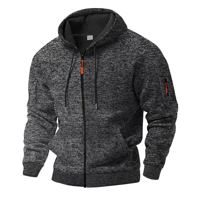 Detailansicht der Kajetan Herren Übergangsjacke, strapazierfähig und atmungsaktiv für jeden Tag.