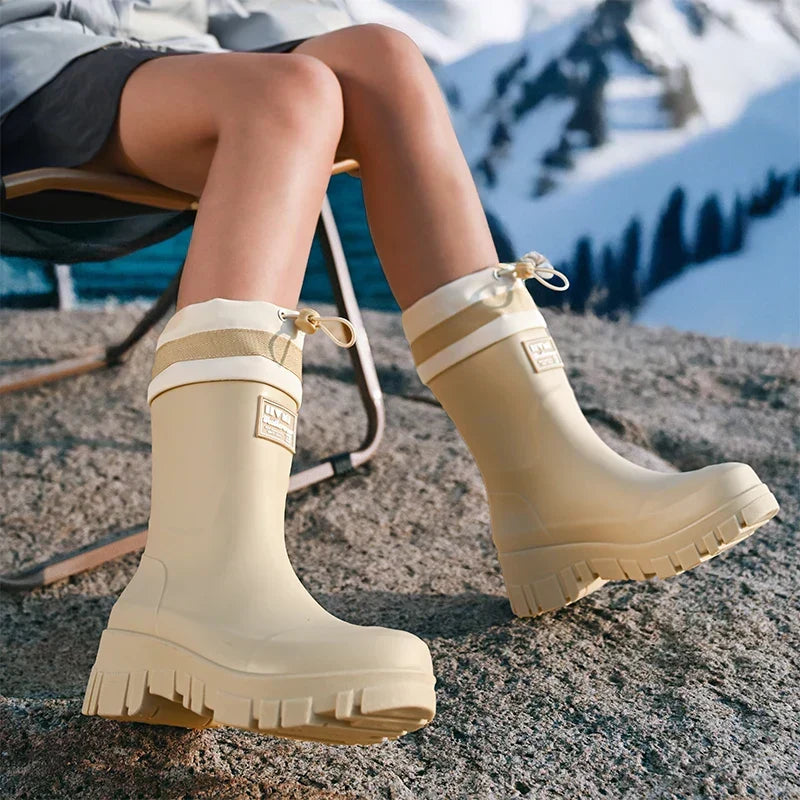 Strapazierfähige Damen Regenstiefel Arlena, wasserdicht & mit Antirutschsohle für besten Halt.