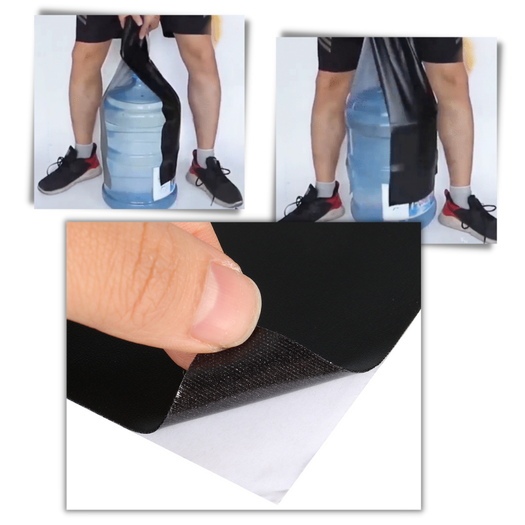 Flexibler Lederreparaturflicken, selbstklebend, ideal für Autoleder, Sitze & Sofas.
