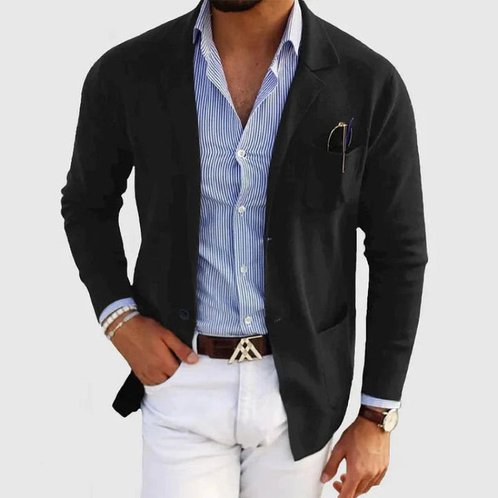 Hochwertige Herren Blazer Jacke, ideal für Büro, Meetings und Geschäftsanlässe.