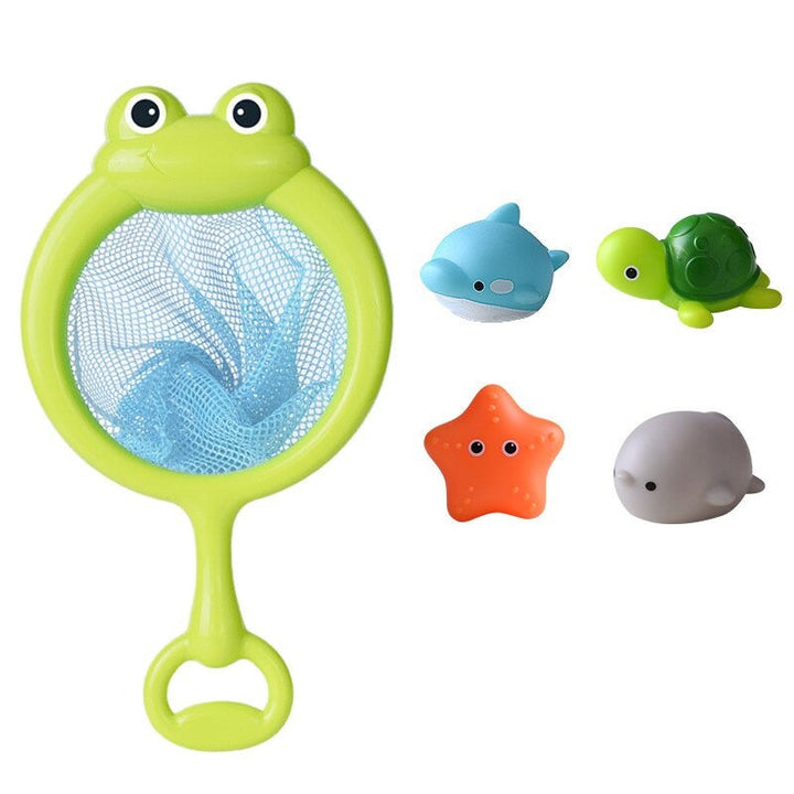 Funkelndes Badefreunde Theodore Set, eine tolle Geschenkidee für Kinder; beleuchtendes Badespielzeug mit LED-Lichtern.