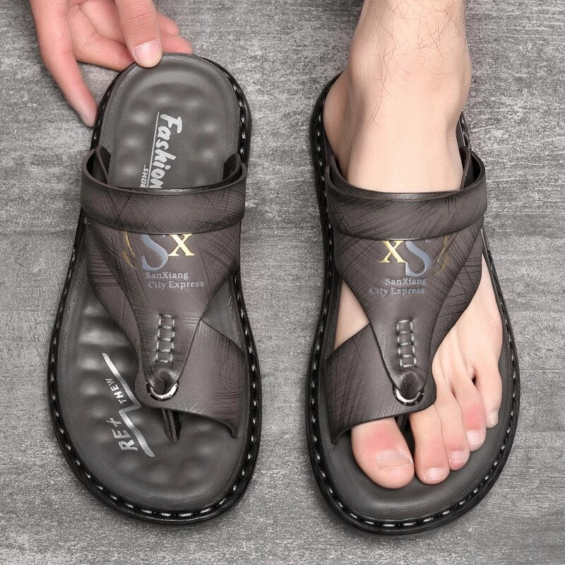 Orthopädische Herren Sandalen Lars bieten Komfort und Stütze für gesunde Füße im Alltag und auf Reisen.