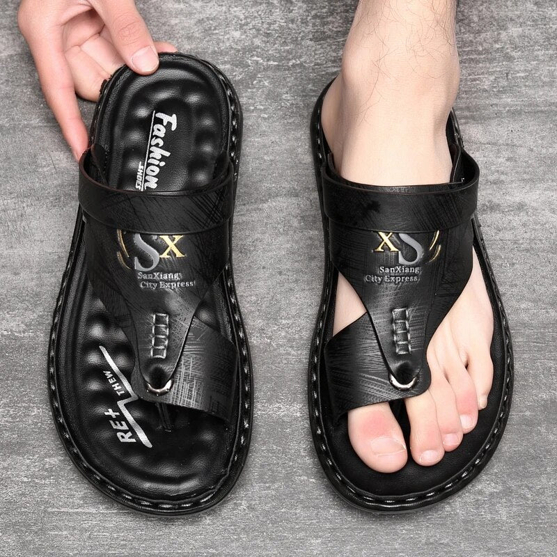 Bequeme orthopädische Herren Sandalen Lars mit ergonomischer Fußstütze, ideal als Sommerschuhe.