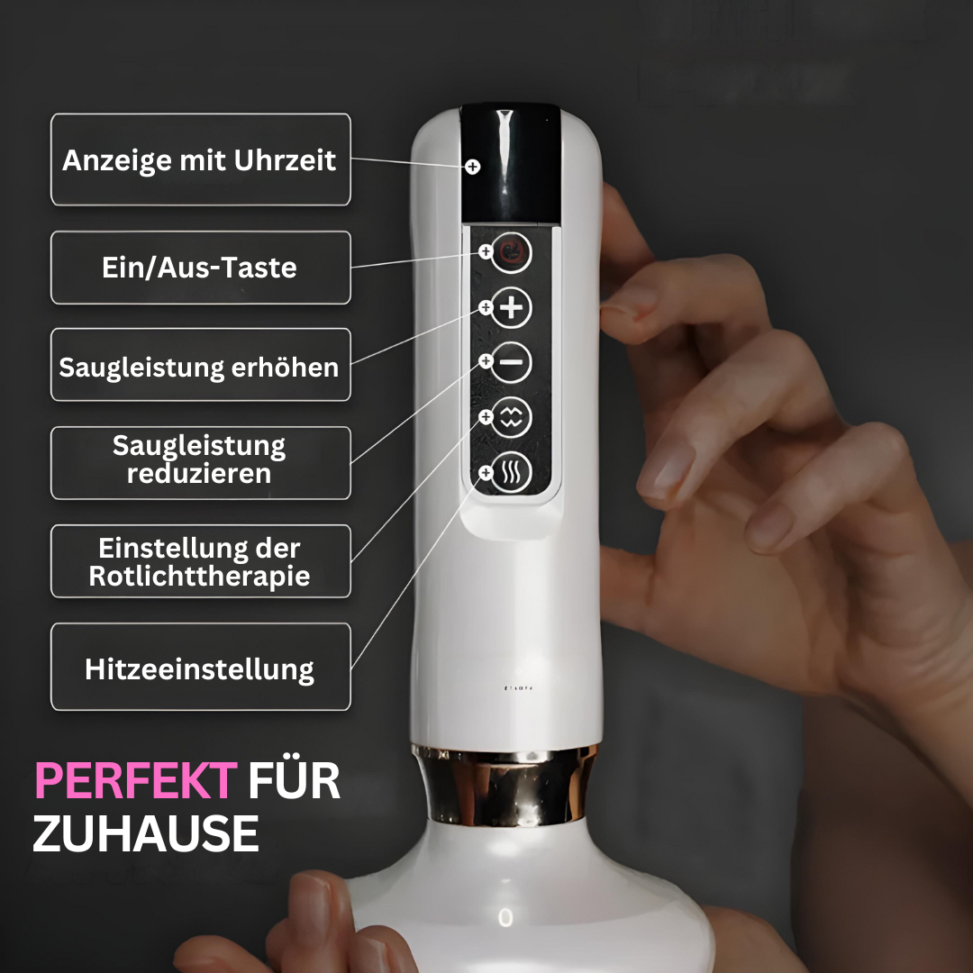 Multifunktionales Anti-Cellulite-Gerät zur Hautstraffung, Cellulite-Massage & Körperpflege mit Infrarot.
