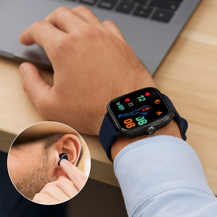Smartes Armband: Aktivitätstracker mit HD-Touchscreen & präziser Schlafanalyse.