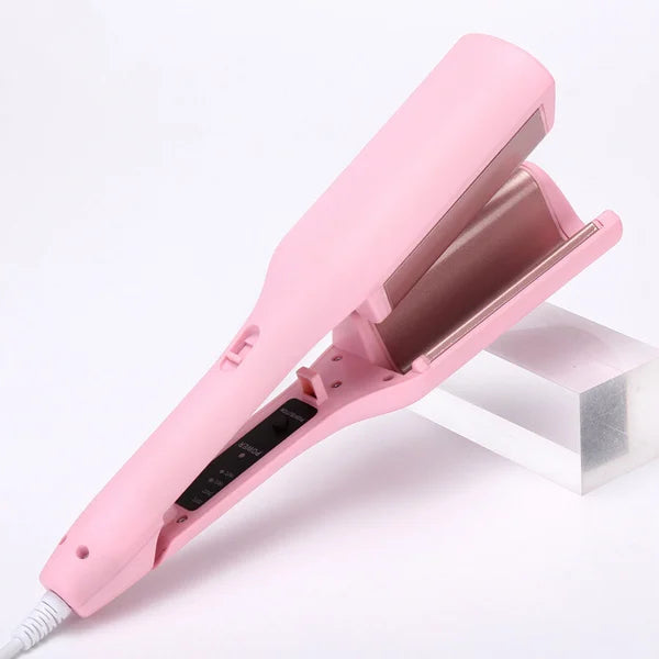 Keramik-Automatik-Lockenstab mit Hitzeschutz für gesunde, glänzende Wellen. Modernes Haarstyling Gerät für perfekte Locken.