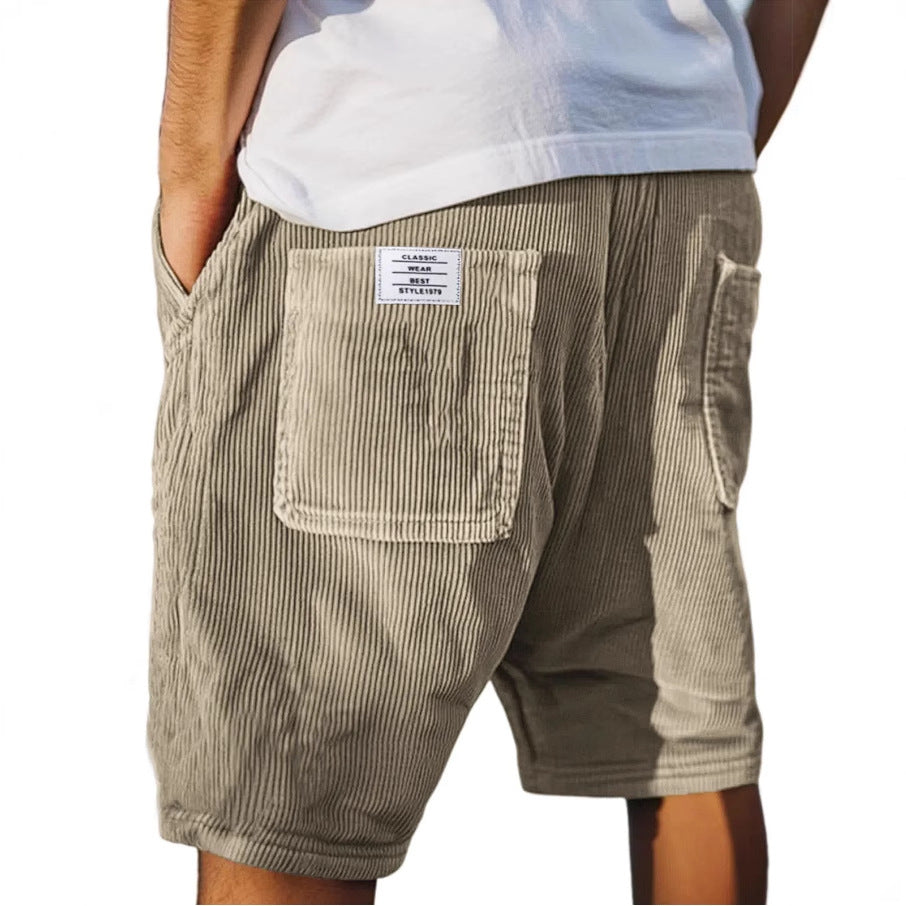 Bequeme Relaxed Fit Herren Shorts für Frühling & Sommer. Mit Kordelzug & praktischen Taschen für entspannte Looks.
