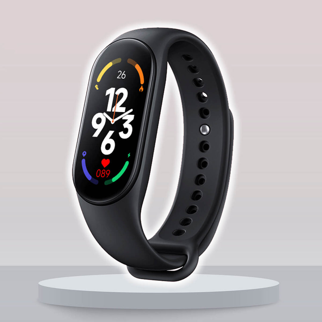 Blaue KidFit Pro Fitnessuhr für Kinder mit Herzfrequenzmessung und Aktivitätstracker.