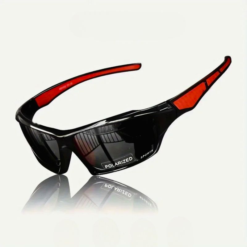 Vielseitige polarisierte Herren-Brille: Augenschutz beim Sport, Fahren & Outdoor-Einsatz.