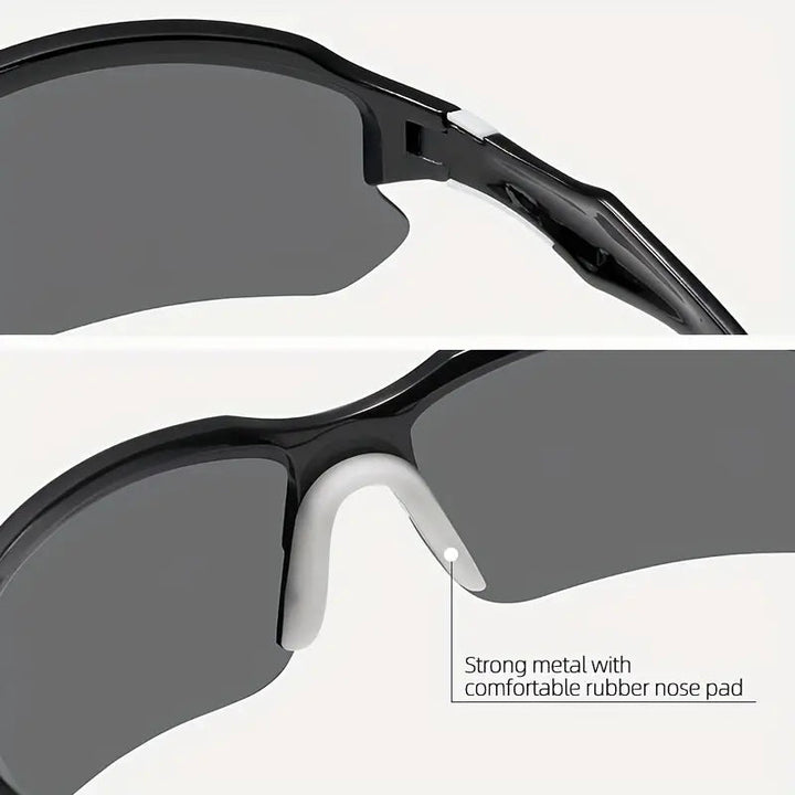 Hochwertige Herrensonnenbrille, sportlich designt, mit Blendschutz und effektivem UV-Schutz.