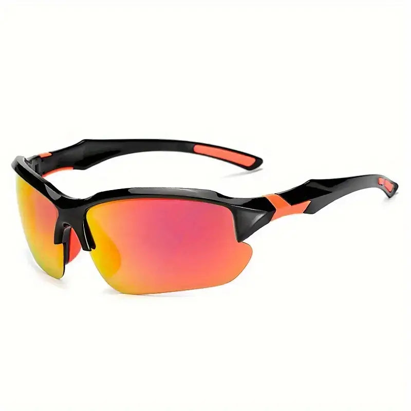 Stylische Herren-Sportsonnenbrille für Outdoor; bietet besten Blendschutz und optimalen UV-Schutz.