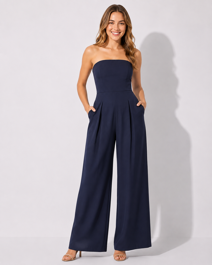 Bequemer Damen Overall, vielseitig für Freizeitmode & stilvolle Auftritte. Modischer Einheitslook.