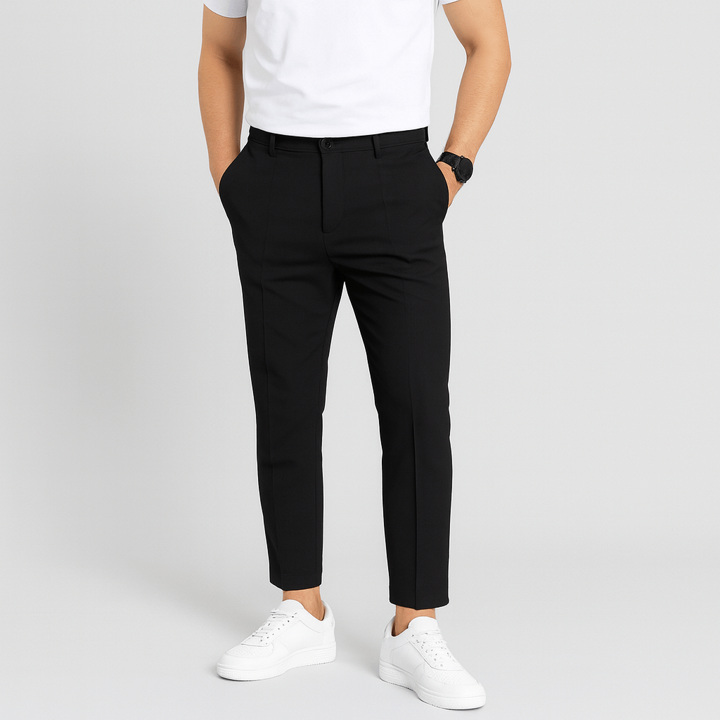 Fomari | Taillierte Hose mit elastischem Bund