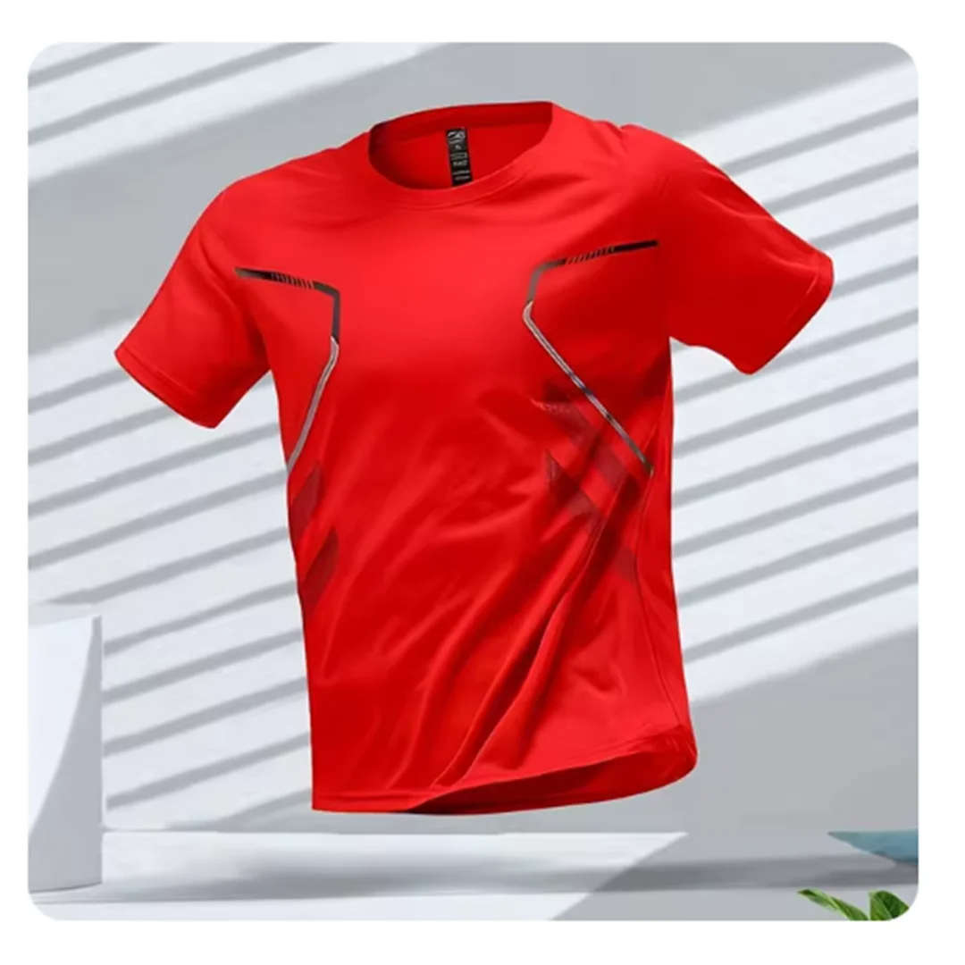 Herren Sport-T-Shirt, kurzarm, atmungsaktiv für Fitness & Training. Ideales Laufshirt & Gym-Bekleidung.