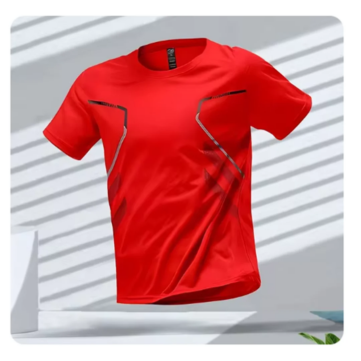 Herren Sport-T-Shirt, kurzarm, atmungsaktiv für Fitness & Training. Ideales Laufshirt & Gym-Bekleidung.