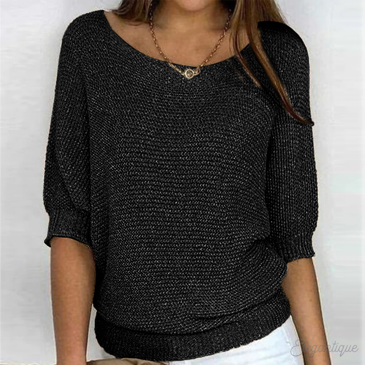 Atmungsaktives Damen Sommer Top, leicht & komfortabel. Elegantes Oberteil für Frühling und warme Tage.