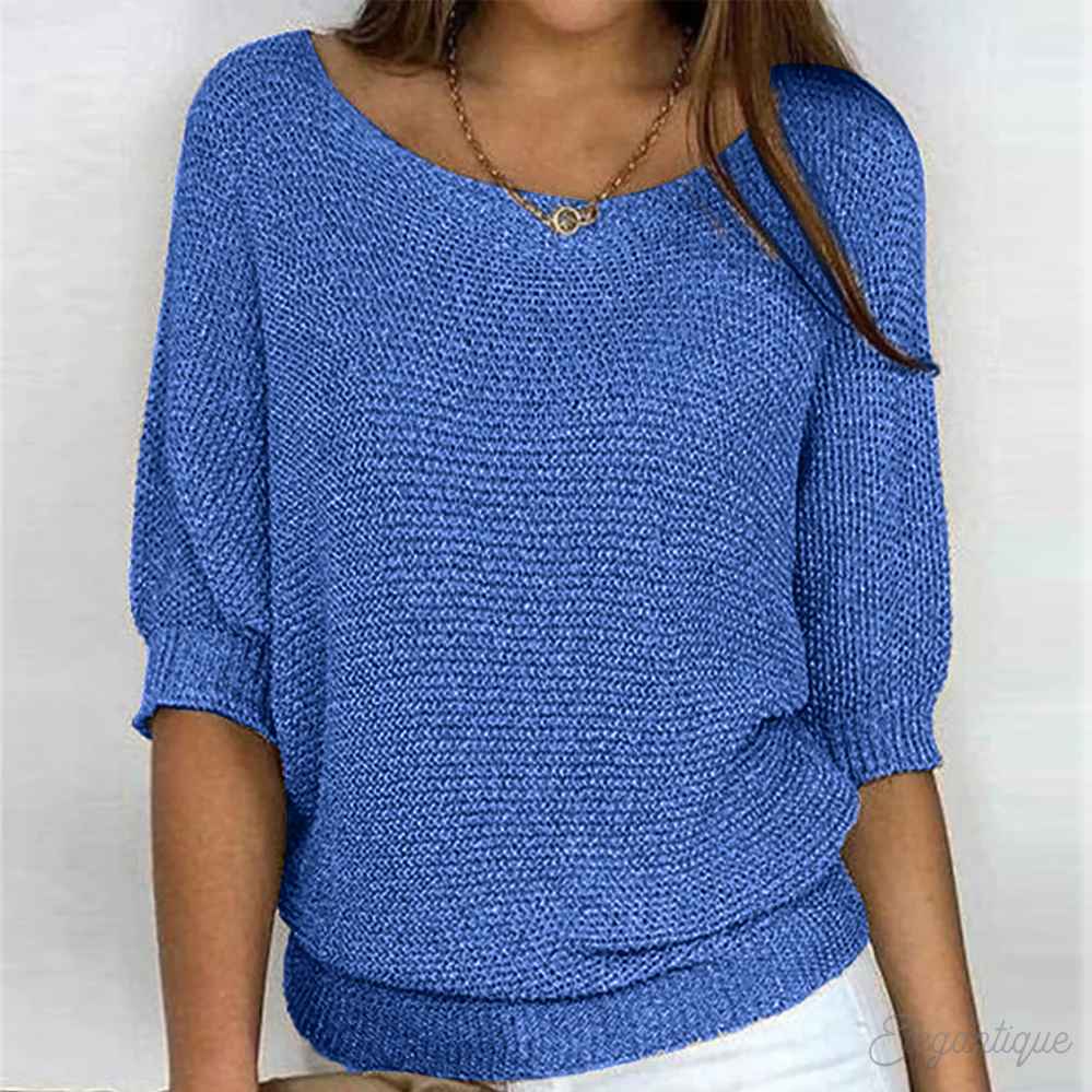 Vielseitiges Damen Top: Eleganter Komfort für Casual Looks oder als Business Oberteil. Zeitlose Frauen Mode.