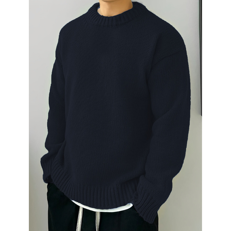 Hochwertiges Herren Rundhals-Sweatshirt. Zeitloses Design für Alltag und Freizeit im Herbst/Winter.