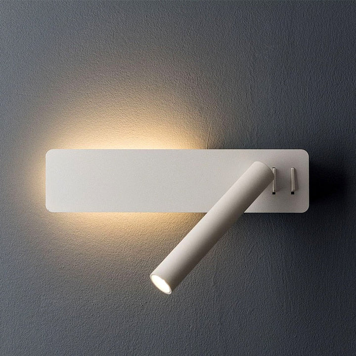 Komfortables Leselicht mit moderner LED Wandlampe, drehbar & dimmbar, perfekt für entspannte Abende.